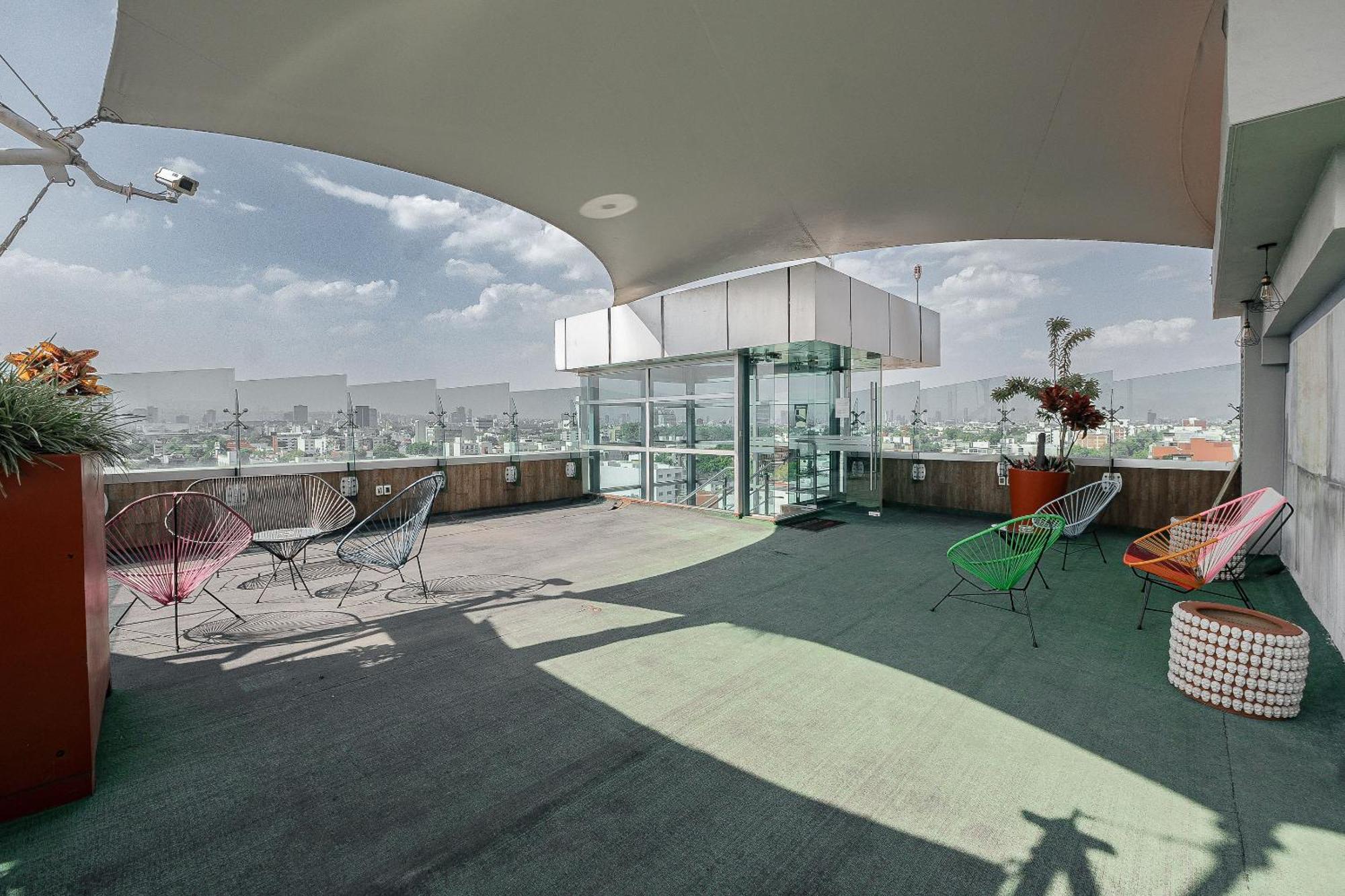 The Flamingo Rooftop Suite Unique Design In A Centric Location 墨西哥城 外观 照片